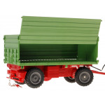 Traktor s prívesom RC 1:28 zelený RTR